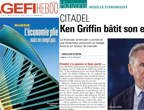 Alphacution Press: L’Agefi Sur Comment Ken Griffin Bâtit Son Empire